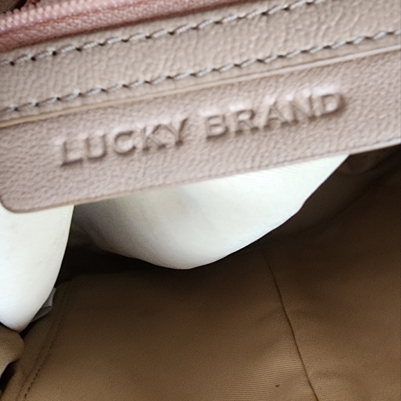 Lucky Brand Idah Suede Hobo Sage Green - Picture 8 of 10